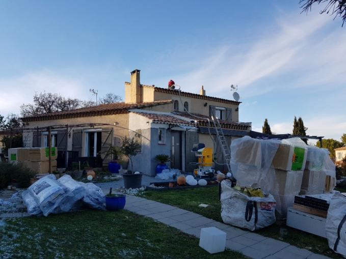 Chantier architecte Aix-en-Provence